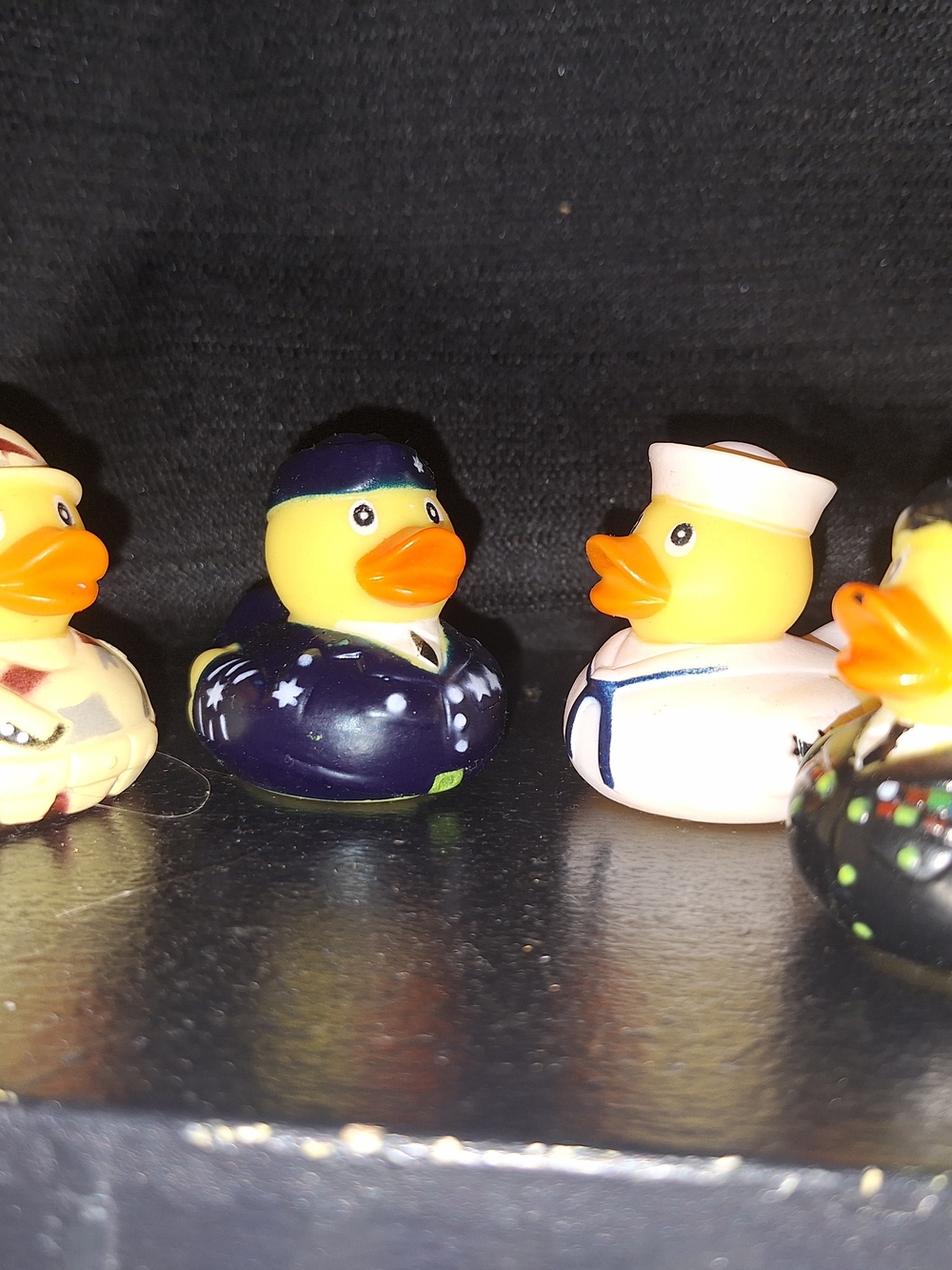 MILITARY RUBBER DUCKS SET of 4